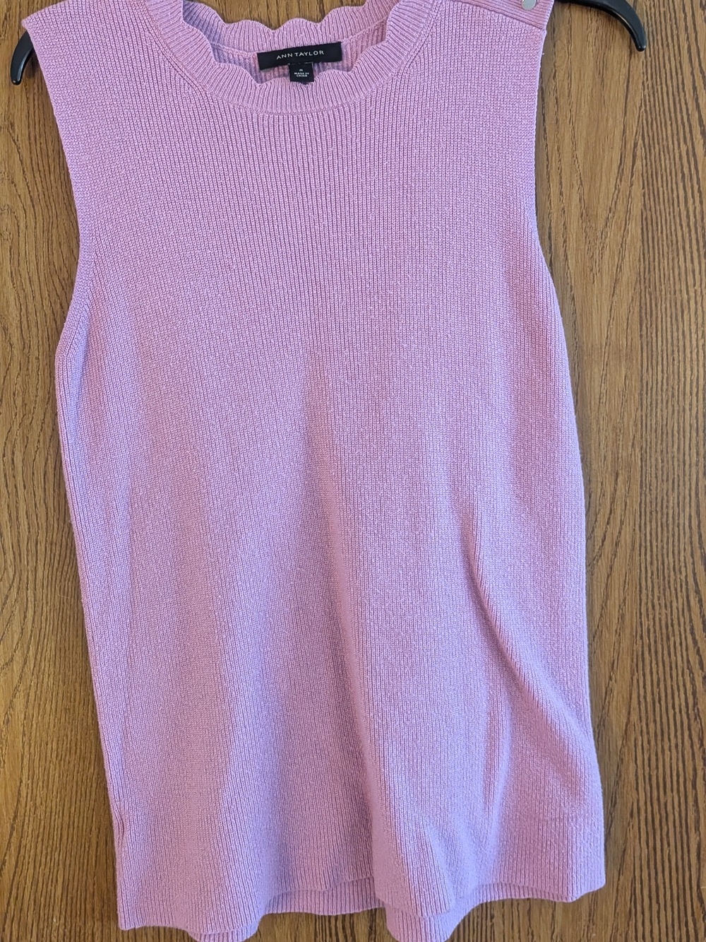 Lilac Tank Top Sweater